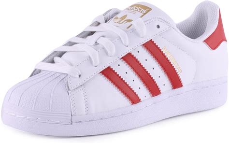 adidas superstar rot weiss günstig|Adidas Superstar sneakers.